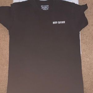 BEER SAVAGE T-shirt all Black
